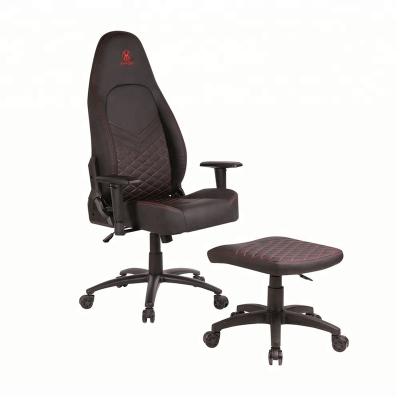 China ZHENXING Techni Computer Chair Recliner (Height) Leather Adjustable Chair Modern Black Gaming Sports Chair With Ottoman for sale