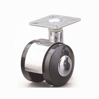 China Modern Metal Office Chair Caster Furniture Chair Caster Wheels for sale