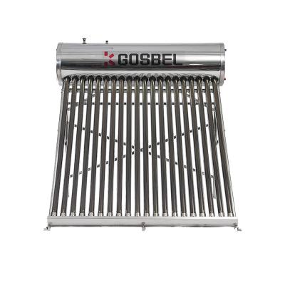 China Non Surface Pressure Compact Stainless Steel Gosbel Solar Water Heater System Manufacturer In China for sale