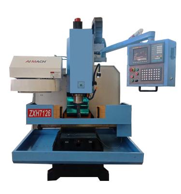 China Factory XK7124 CNC Milling Machine China Lowest Price For Sale Hard Way Mini Metal Vertical Milling Machine for sale