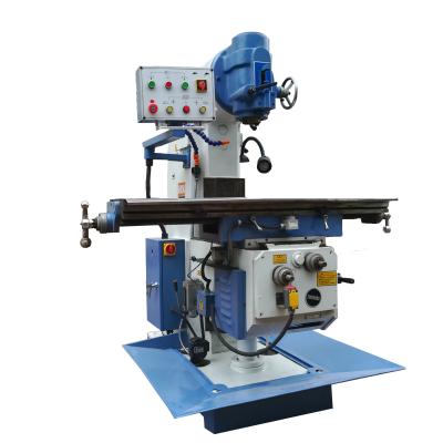 China Universal Shops Construction Material Milling Machine Tall Manual Heavy Duty Vertical Knee Type Maker X5036 for sale