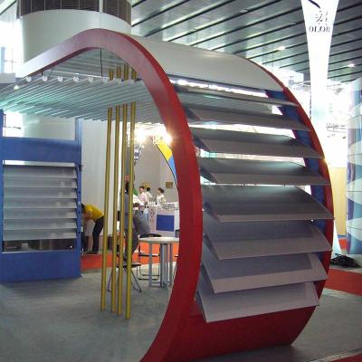 China Modern Aluminum Aerofoil Sun Canopy Custom Sun Shade Canopies for sale