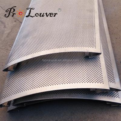 China Modern Aerowing Canopy Blades, Aluminum Canopy, Perforated Canopy for sale