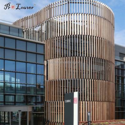 China Modern hot sale! Vertical Aluminum Curtain Wall , Aluminum Box Canopy Used For Exterior Decoration for sale