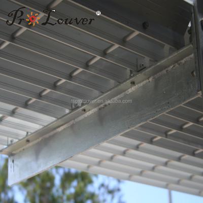 China Aluminum Stamped Walkways Canopy Screens for sale