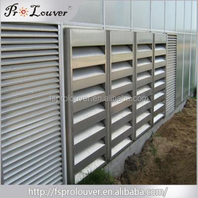 China New Design Openings 2016 New Design Factory Room Metal Louver Window Acoustic Sun Canopy for sale