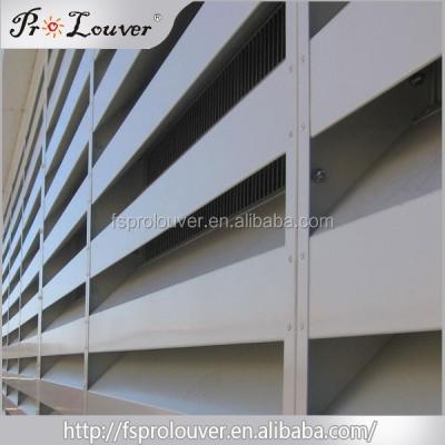 China Factory Wholesale Room Openings China Damping With Good Airflow Aluminum Window Awning Shutter Exterior Slats for sale