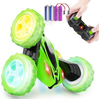 China Hot Selling Remote Control Car App Controlled 2.4Ghz Dual Sided 360 Degree Rotating RC Cars Stop Car Toy for Kids and Adults for sale