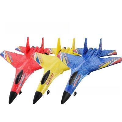 China 2023 Flat Rc Glider Air Plane 2.4g App Controlled Remote Control Hobby Fighter Foam Toys Flat Rc Kids Gift Touched Planes for sale