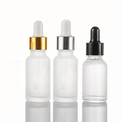 China 2022 New 3ml 5ml 15ml 20ml 25ml 30ml 50ml 100ml 120ml high quality glass potion bottle glass dropper bottles cosmetic packaging for sale