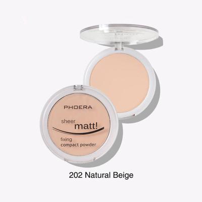 China PHOERA Daily Compact Makeup Powder Matte Finish Pressed Powder for sale