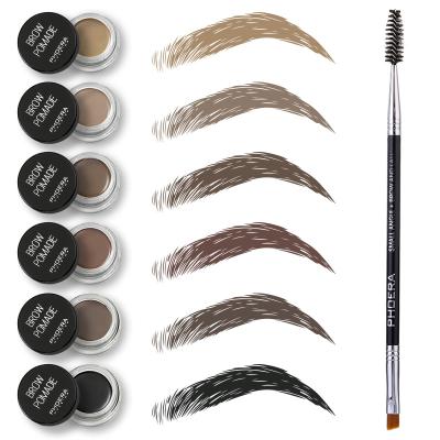 China Official PHOERA Eyebrow Pomade Waterproof Brow Gel for sale