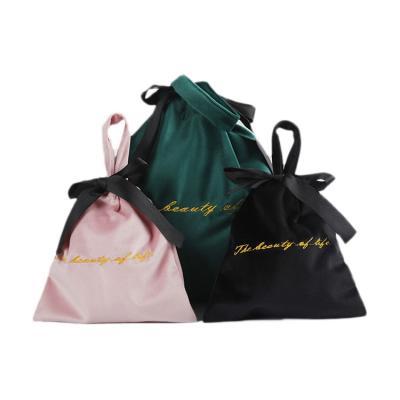 China Modern Reusable Dustproof Drawstring Holder Breathable Gift Grocery Storage Bag for sale