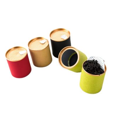 China High Quality Storage Round Portable Mini Tea Storage Tin Customized Food Tea Organizer for sale