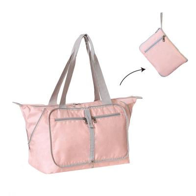 China New Light Weight Coming Waterproof Tote Shopping Bag Waterproof Foldable Grocery Daypack for sale