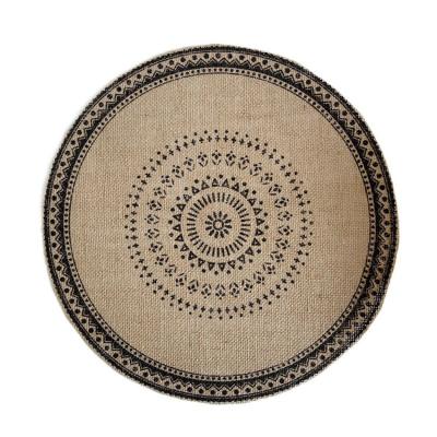 China Wholeasle Modern Modern Dinner Braided Decor Mats Boho Round Table Placemats Place Mat Kitchen Table Placemats for sale