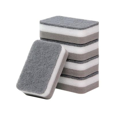 China Kitchen Cleaing Non-scuff Bulk Goods Scrub Kitchen Dish Sponge Scouring Multi-Use For Kitchen Bathroom Furniture for sale