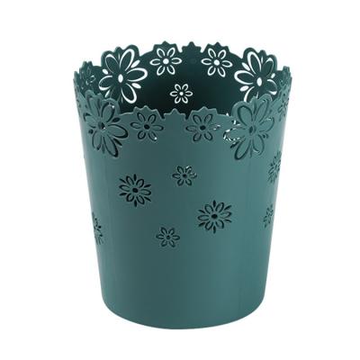 China No Lid Fancy High Quality Design Household Wholesale Plastic Bulk Trash Cans for sale