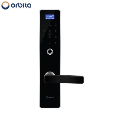 China Good Quality 304 Stainless Steel Orbita Fingerprint Door Bell Lock, Password Apartment Home Digital Door Lock for sale