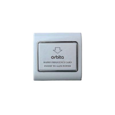 China Orbita 220V 110V Hotel Room Energy Saving Switch Insert RFID Support Smart Card Hotel Room Master Card Power Switch With Time Function for sale