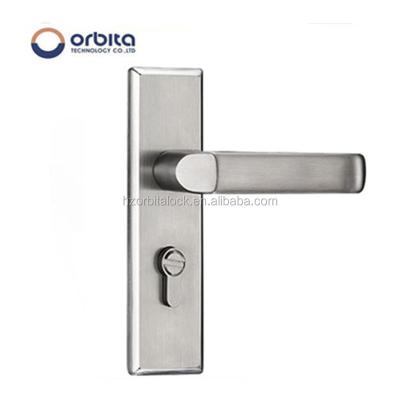 China High Quality Orbita 100% Stainless Steel 304 Hotel Bathroom Door Lock, Cebu Bathroom Door Lock L290 X W60 X 34 (mm) for sale