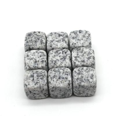 China Viable Whiskey Wine /marble Granite Set Gift Ice Stone Cooling Cube for sale