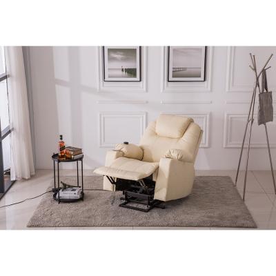 China White Remote Massage Convenient Lift Chair Comfortable Power Recliner for sale