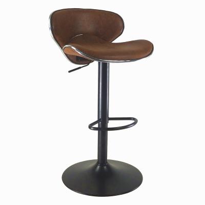 China (Size) GOFHOM Top Sale Hotel Furniture Restaurant Metal Frame Adjustable Bar Stool Chair for sale