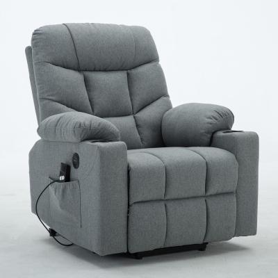 China Modern Massage Furniture Sit Power Luxury Recliner Living Room Leisure Chair Furniture Relax Sofa Chair Portable Furniture Fabric for sale