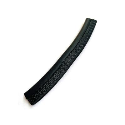 China Corrosion Resistance Metal Insert Car Door Edge PVC U Channel Decorative Seal Strip for sale