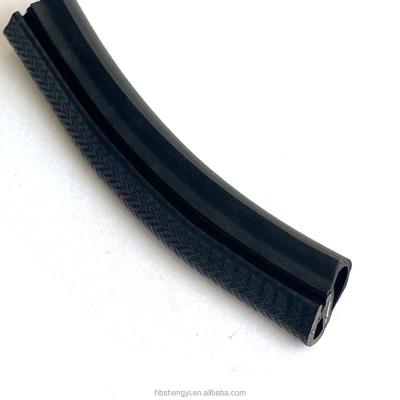 China EPDM Black Corrosion Resistance Automotive Rubber Strip Waterproof Durable Anti Aging Strong Tension Automotive Sealing / Car Door Sealing for sale