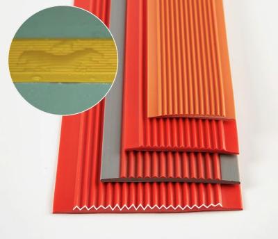 China PVC Stair Skid Strip Step Staircase Dustproof Strip for sale