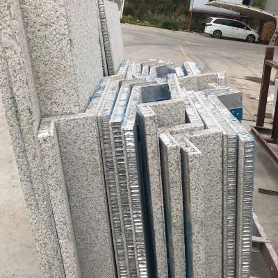 China Lightweight Natural Polished Aluminum Honeycomb Stone Panel ACP Granite And Marble Panel for sale