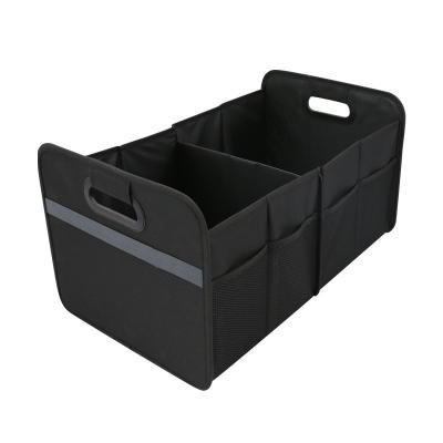 China Infant Supplies Custom Car Trunk Storage Box Oxford Cloth Folding Car Supplies Kids Car Organizer Box for sale