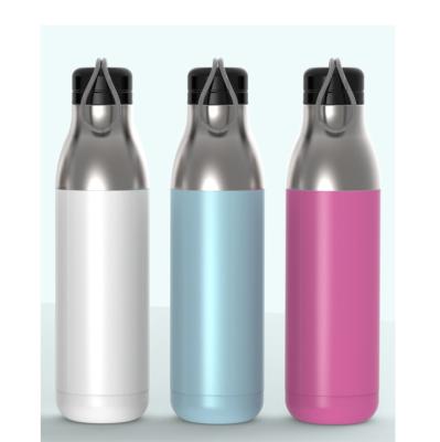 China BPA Free 750ml Double Wall Stainless Steel Sustainable Recycled Bottle , Sublimation Bottle for sale