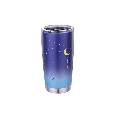 China Durable Stainless Steel Desktop Insulated Tumbler Hot Cold Tumbler Turner Mug for sale