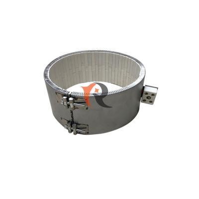 China Other Diameter 100mm Electric High Temperature Ceramic Band Heater for sale