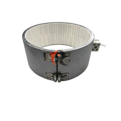 China Electric Heating Parts For Injection Processing 240V 700W Electric Ceramic Band Heater For Injection Molding for sale