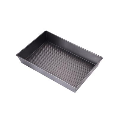 China Sustainable Wholesale Supply Non-Stick Set Cake Pans Bakeware Heavy Carbon Steel Baking Tray for sale