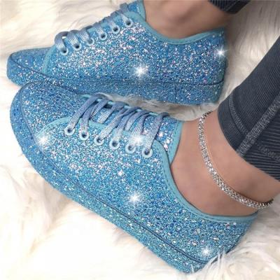 China Trend Hefei fashion SY European and American women's sneakers flat sports shoes for sale