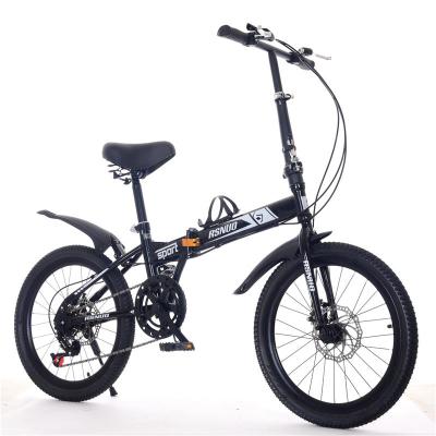 China Steel Foldable Cycle /Mimi 20 21 Inch Adult Speed ​​Folding And Folding Bicycles Good Quality Folding Bike for sale