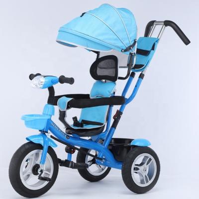 China Safe and Comfortable Children 3 Wheel Tricycle Light Children Tricycle and Music Baby Tricycle for Children for sale