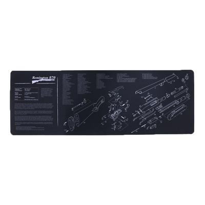 China Tactical Gun Mat Parts Cleaning Diagram and Instructions for Use with AR-15 Gun Cleaning Mat Pad Rifle Cleaning Kit 7-10 Days Accepet NC; ZHE-OEM for sale