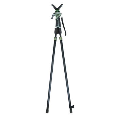 China Durable Gen3 Yoke Aluminum Adjustable Legs Rotating V-Shaped 98-165cm Chasing Stick Bipod Single Hand Handle for sale