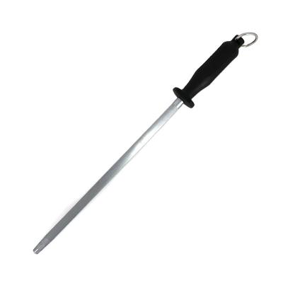 China Camping 12 Inch Diamond Carbon Steel Professional Knife Stick Rod Grinding Sharpener for sale