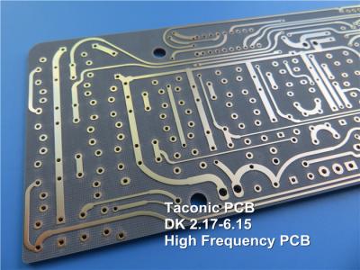 China Taconic High Frequency PCB Made on TLX-6 62mil 1.575mm With Immersion Gold for Satellite Receiver for sale