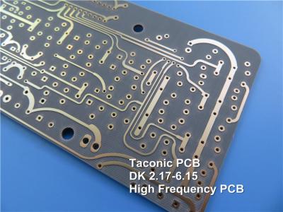 China Taconic Microwave PCB Made on TLF-35 30mil 0.762mm with OSP for Size Effective Antenna for sale