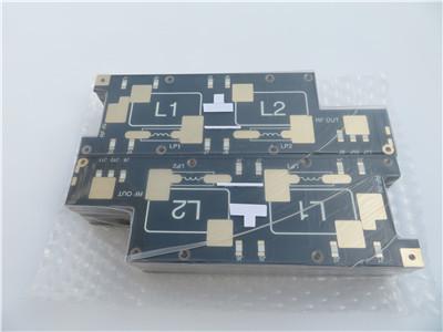 China PTFE High Frequency PCB Built on DK2.65 1.6mmTeflon With Immersion Gold for Couplers for sale