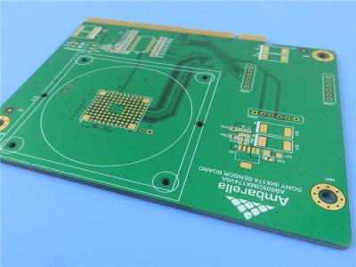 China TU-883 Multi-layer Printed Circuit Board (PCB) HDI Low Loss High Temperature PCB ENIG With Green Impedance Controlled for sale