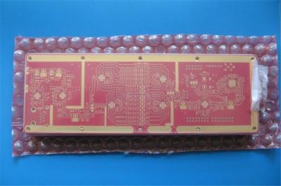 China 10 Layer Mixed RF PCB Made On 0.168mm 6.6mil RO4350B and FR-4 Combined for High Gain Applications for sale